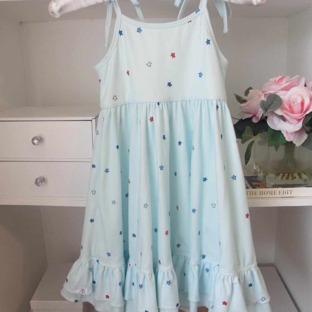 Jane & Jo (Jane + Jo) Girl's 4th of July Dress Size 5Y EUC - Picture 7 of 7